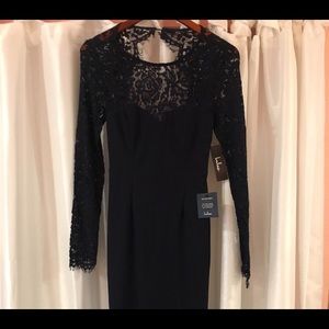 Beautiful long sleeve gown never worn